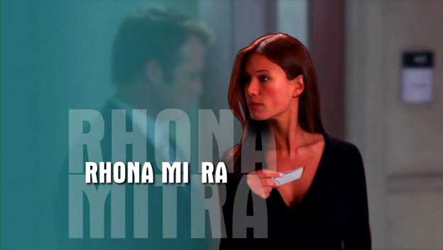 Rhona Mitra as Tara Wilson in Boston Legal