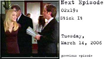 Stick It / Season 02 Episode 19; March 14, 2006